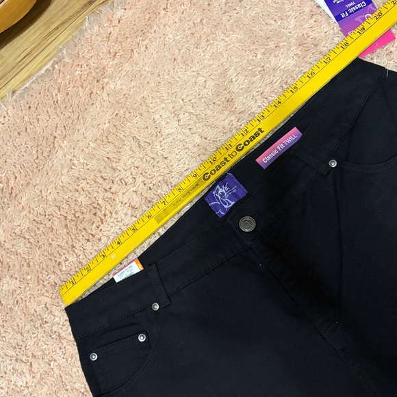 JMS Super Soft Stretch Twill classic fit Twill Pants black 22W - Picture 8 of 13